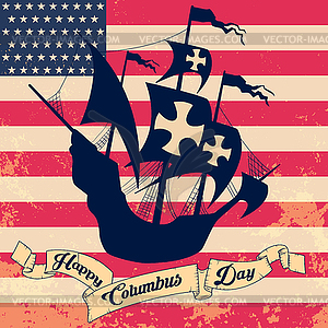 Columbus day - vector clipart