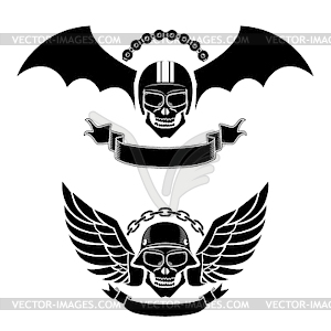 Biker - vector clipart / vector image