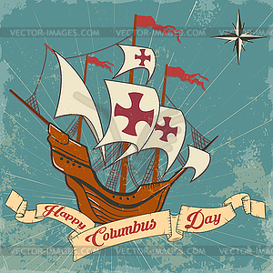 Columbus day - vector image