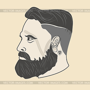 Hipster style - vector clipart