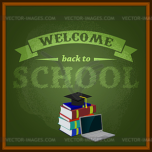 Back to school - vector clipart
