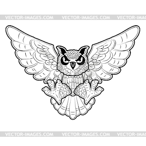 Owl - vector clipart