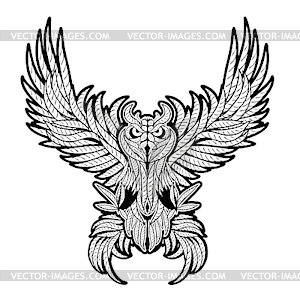 Owl - vector image