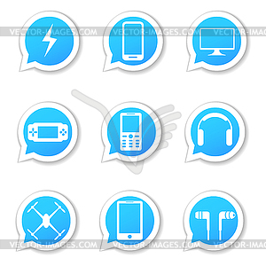 Gadgets - vector image