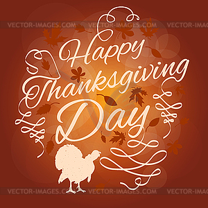 Thanksgiving - vector image