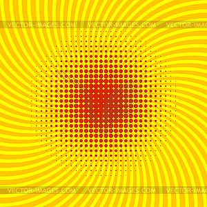Comic style concept pop art blank background with - vector clipart