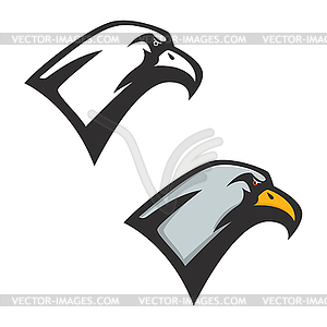 Eagle head icon . design elem - vector clipart