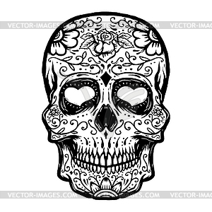 Sugar skull . Day of - vector clipart / vector image