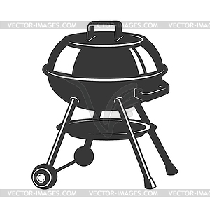 Grill icon . Design elements for logo, label, - stock vector clipart