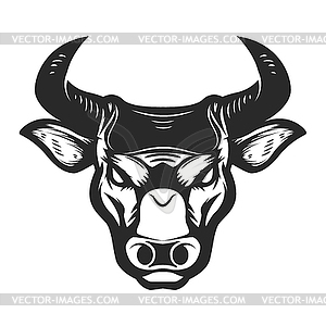 Bull head icon  - vector clipart