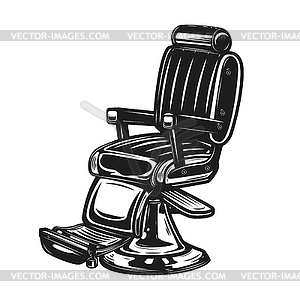 Barber chair  - vector clipart