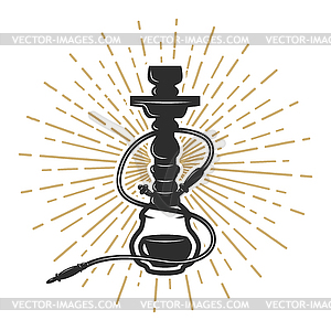 Hookah  - vector image