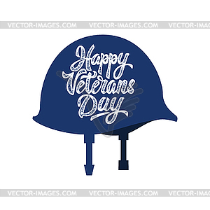 Happy veterans day emblem template . Design - vector clip art