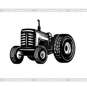 Tractor icon  - vector clipart
