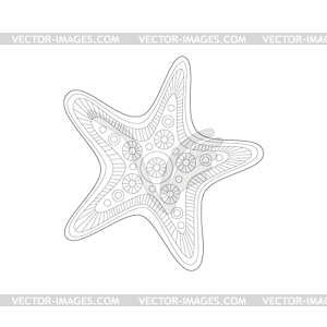 Sarfish Sea Underwater Nature Adult Black And - vector image