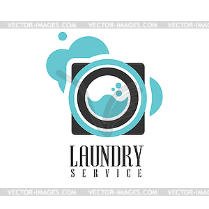 House And Office Cleaning Service Hire Logo Templat - vector image