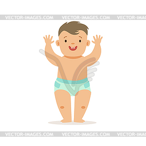 boy standing silhouette vector