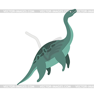 Elasmosaurus Aquatic Dinosaur Of Jurassic Period, - vector clipart