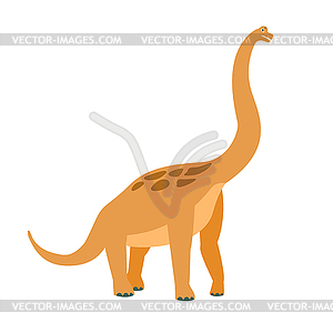 Brachiosaurus Dinosaur Of Jurassic Period, - vector clipart / vector image