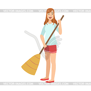 broom sweep clipart