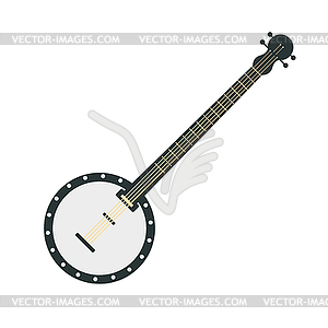 Banjo, Part Of Musical Instruments Set Of - vector image