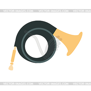 Helicon, Part Of Musical Instruments Set Of - vector clip art