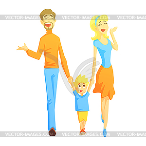 parent and child holding hands clipart