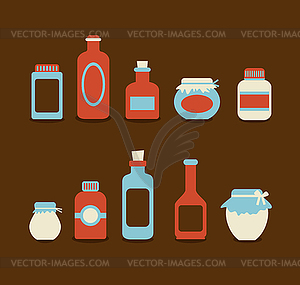 Jar icon - vector clip art