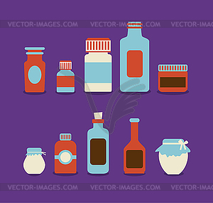 Jar icon - vector clipart / vector image