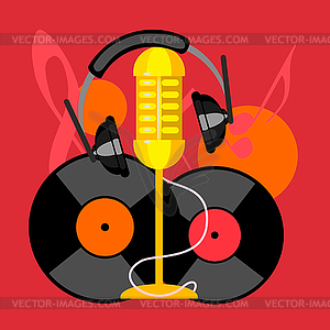 Music icon collection - vector image