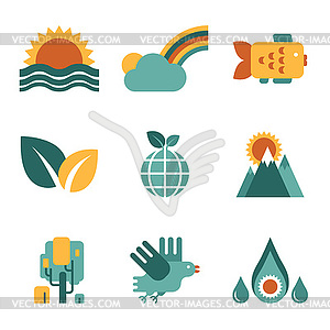 Nature Icon - vector clip art