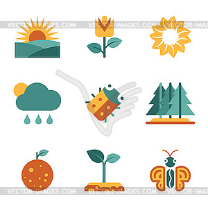 Nature Icon - vector clipart / vector image