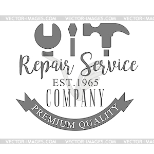 Premium Quality Repair and Renovation Service - vector image