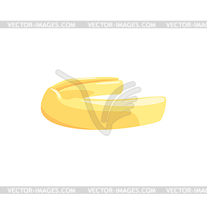 Mouthguard protect teeth. Colorful cartoon - royalty-free vector clipart