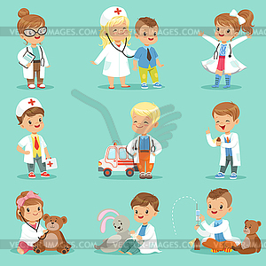 kid doctor clip art