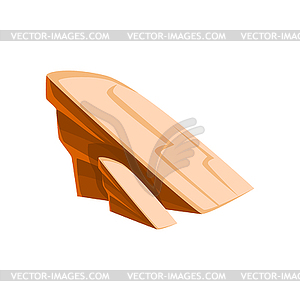 Smoothed mineral stones, rocks in natural - vector clipart / vector image