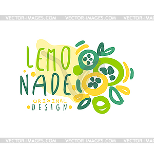 Lemonade logo original design, colorful - vector EPS clipart