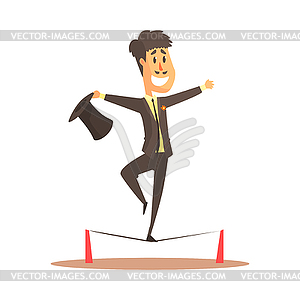 clipart tightrope walker