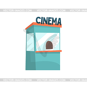 movie theater sign clipart box