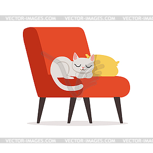 cat sleeping clipart