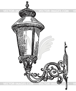 Street lamp- - vector clip art