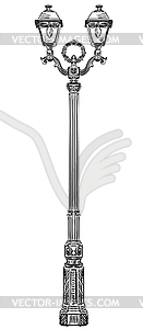 Street lamp- - vector image
