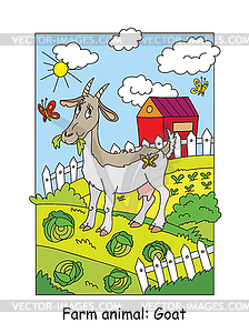 Goat - vector EPS clipart