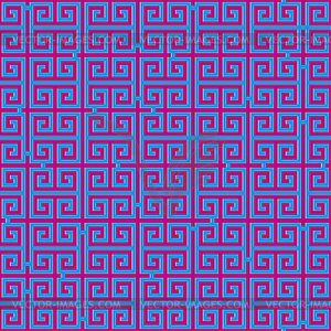 Pink maze - vector clipart