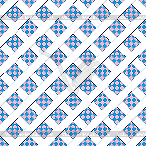 Blue seamless patten - vector image