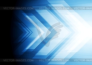 Abstract big arrow background - vector image