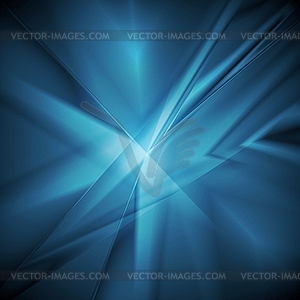Bright blue concept elegant background - vector image