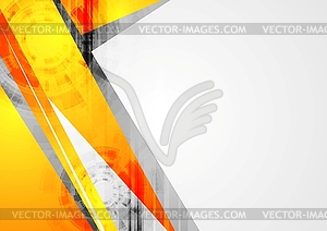 Bright tech abstract background - vector clipart