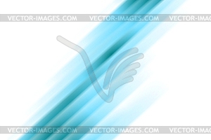 Blue abstract stripes background - vector clipart