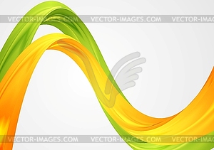 Colorful blurred waves - vector image